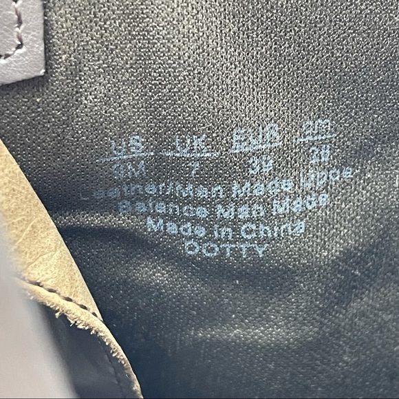 Franco Sarto Dotty Brown Ankle Boots 9M - Picture 7 of 9